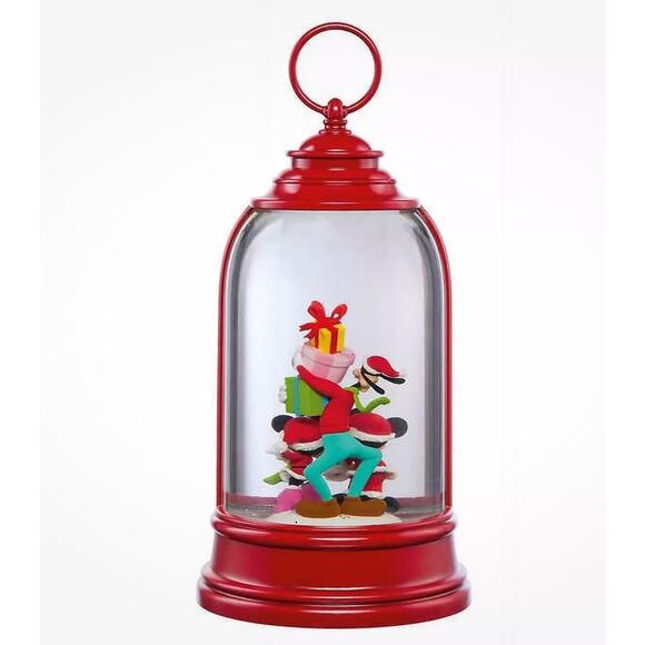 Disney Holiday Lantern Christmas Snow Dome Gifts Water Globe Glitter 2023 - Picture 3 of 6